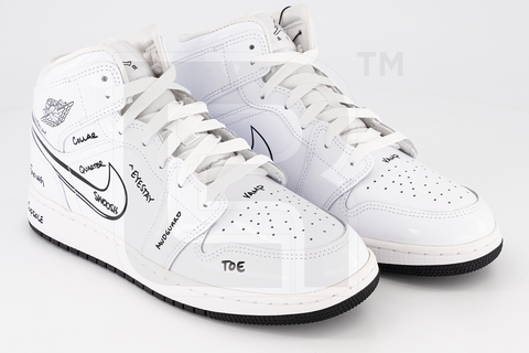 Jordan 1 Mid "Schematic"